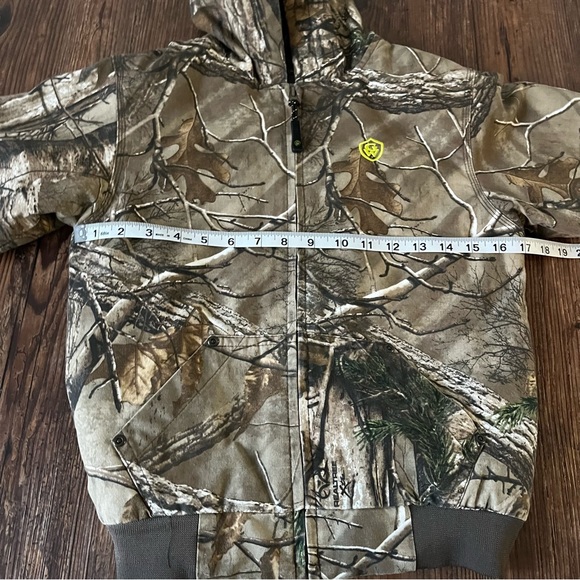 Game Winner Camouflage RealTree Hunting Coat/Jacket Child’s Size Small - Picture 6 of 9